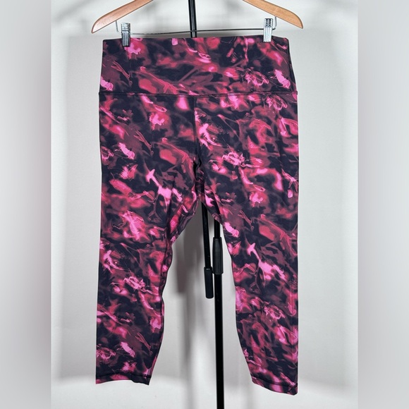 NWOT Lululemon Align High-Rise Crop 21" Intensity Pink Blossom Multi - Picture 6 of 8